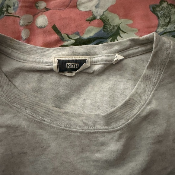 Kith Light Gray Crewneck Tee - Picture 2 of 3